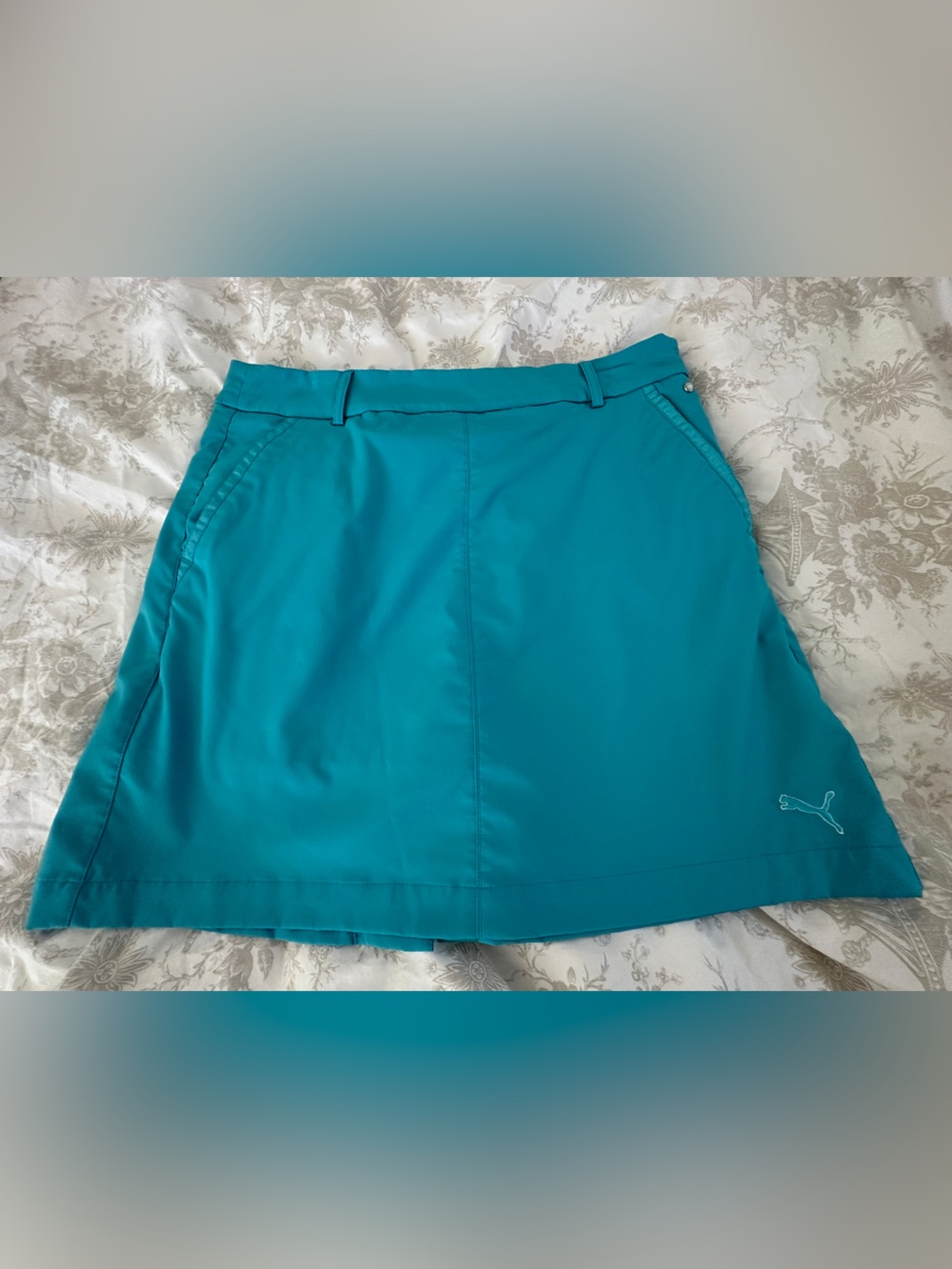 Puma Teal Athletic Golf Skort
